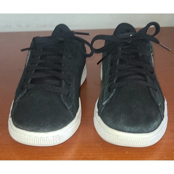 Puma Shoes Kid's 4C Vikky Sneakers Black Girl's Lace-Up - Picture 6 of 10